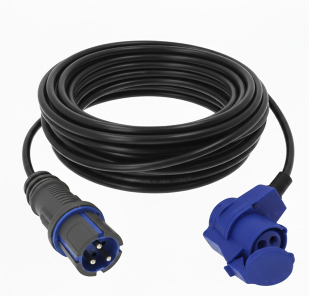 Verlängerungskabel mit CEE‑Stecker