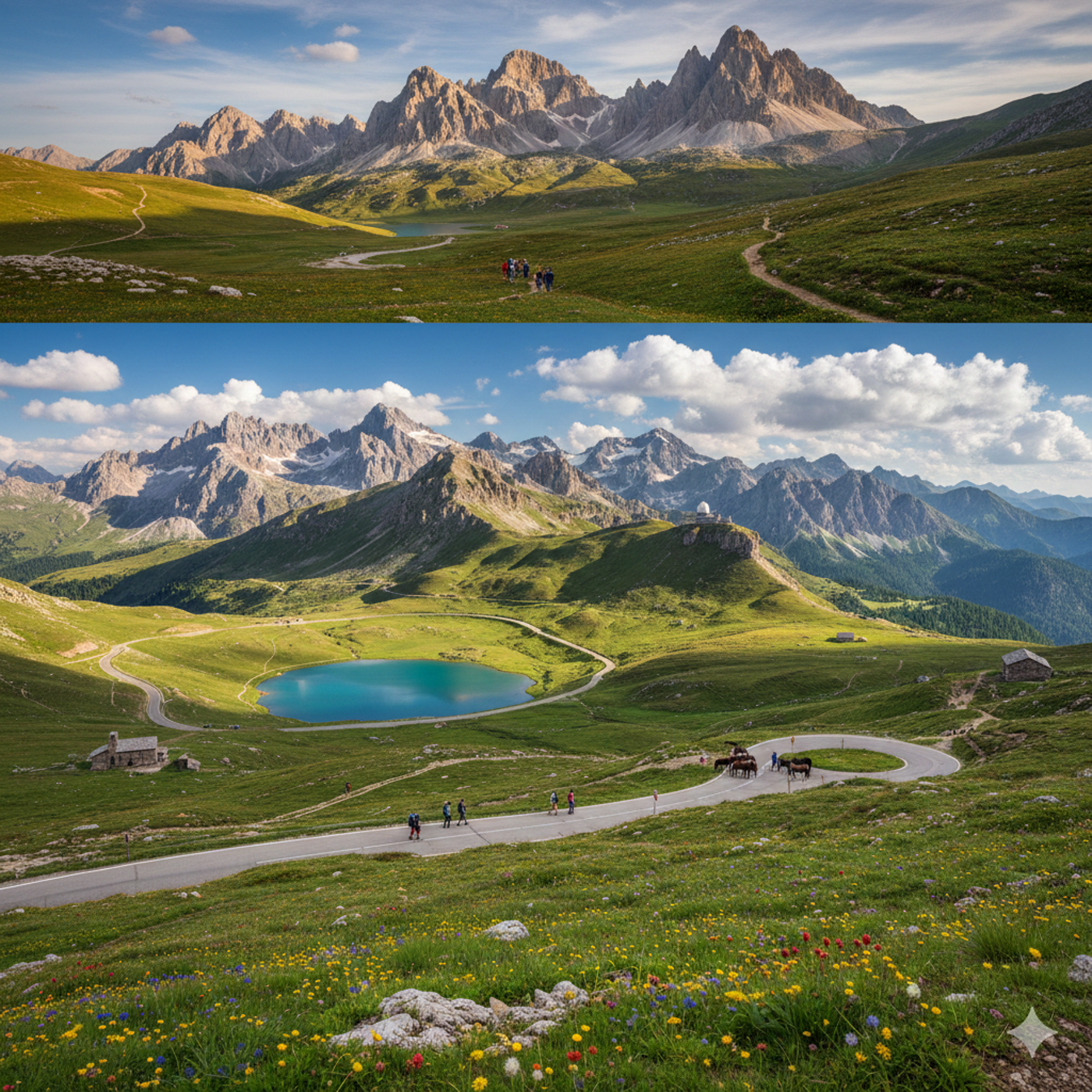 Campo Imperatore, Gran Sasso e Monti della Laga, Abruzzen