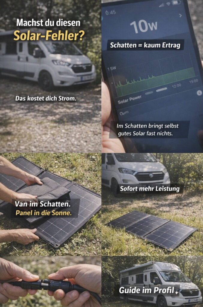Mobile Solaranlage, Camper, Solartasche